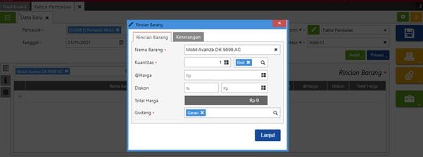 Accurate untuk usaha rental mobil
