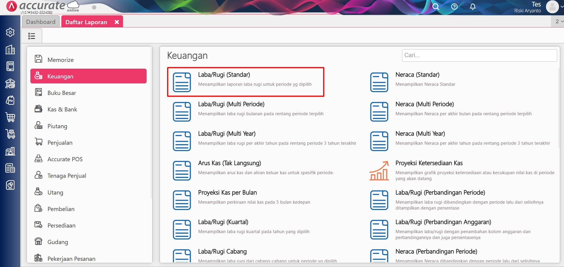 Nilai Minus pada Laporan Nilai Minus pada Laporan