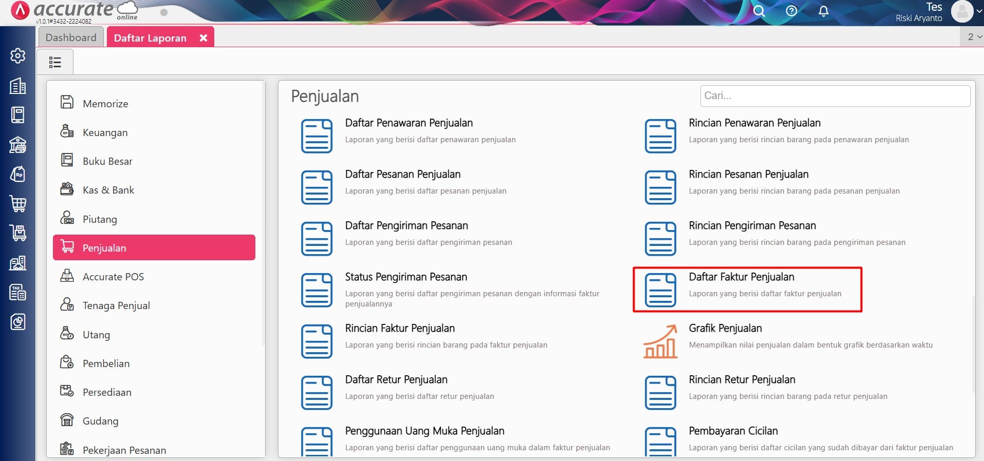 Menampilkan Tarif DPP Pada Laporan Penjualan Menampilkan Tarif DPP Pada Laporan Penjualan