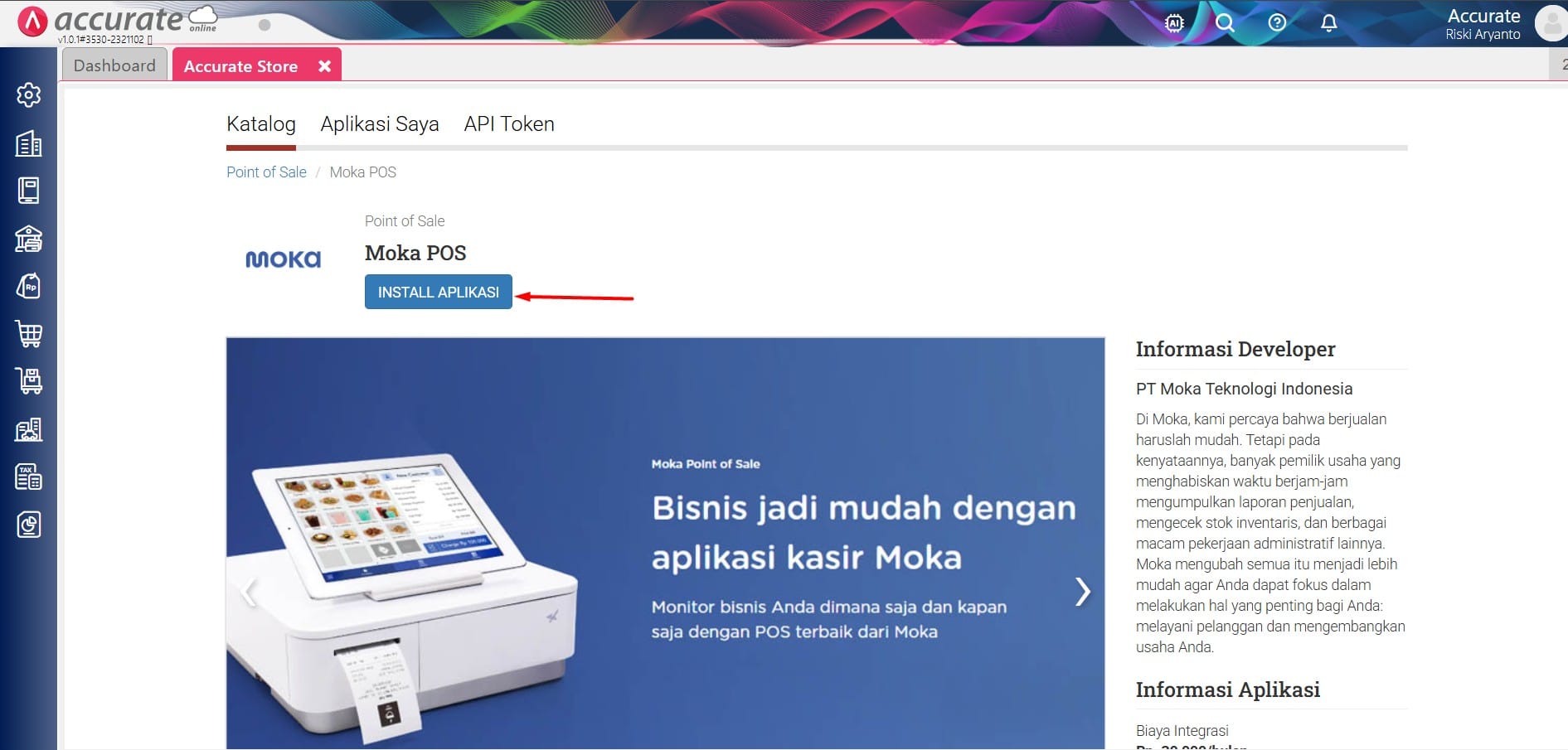 Integrasi Accurate Online dengan Moka POS Integrasi Accurate Online dengan Moka POS