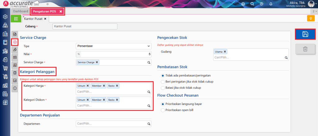 Menentukan Kategori Penjualan Menentukan Kategori Penjualan