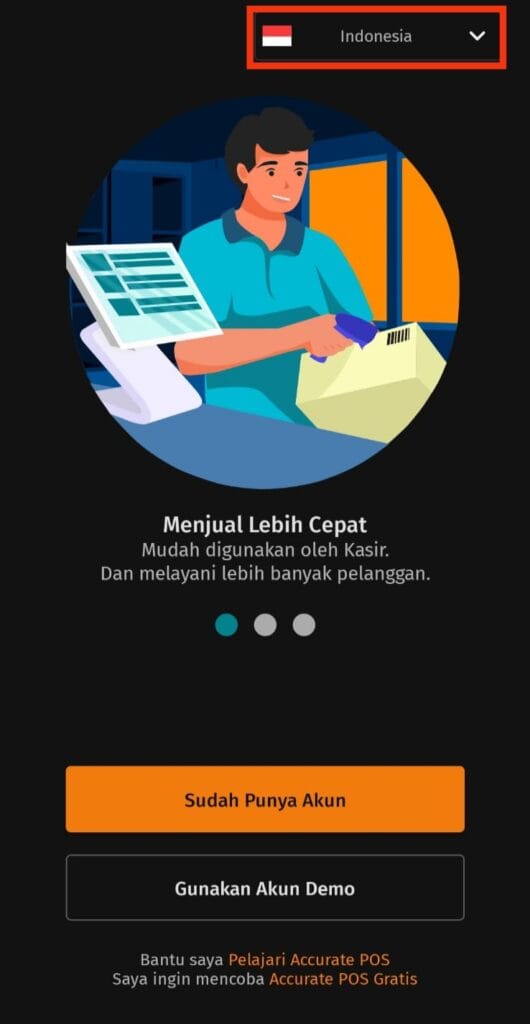 Bahasa Pada Accurate POS Bahasa Pada Accurate POS