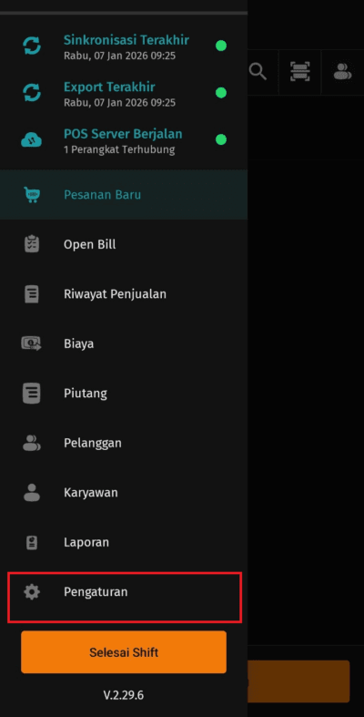 Memutuskan Perangkat Tambahan di Accurate POS Memutuskan Perangkat Tambahan di Accurate POS