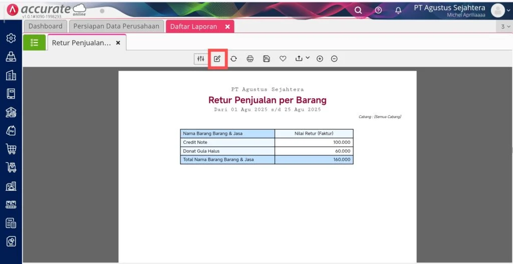 Menampilkan Kuantitas Barang Menampilkan Kuantitas Barang
