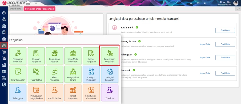 Pelunasan Faktur Penjualan Mata Uang