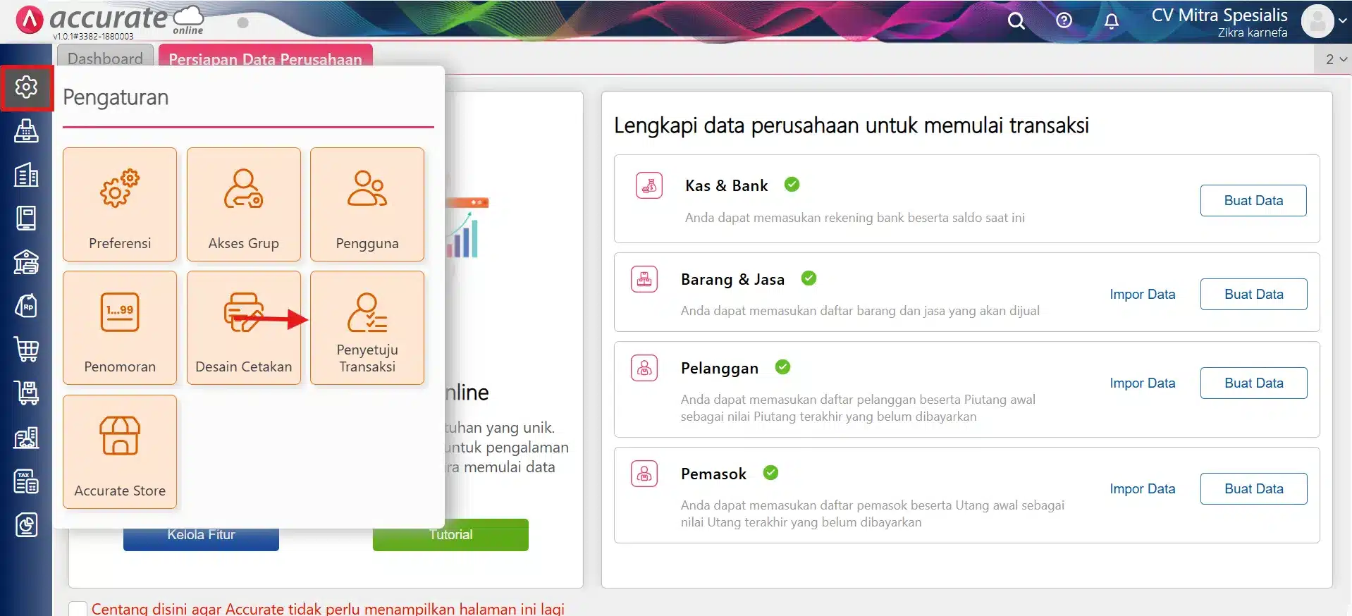 Diskon Penjualan dengan Approval Diskon Penjualan dengan Approval